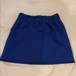 Royal Blue JCrew Skirt